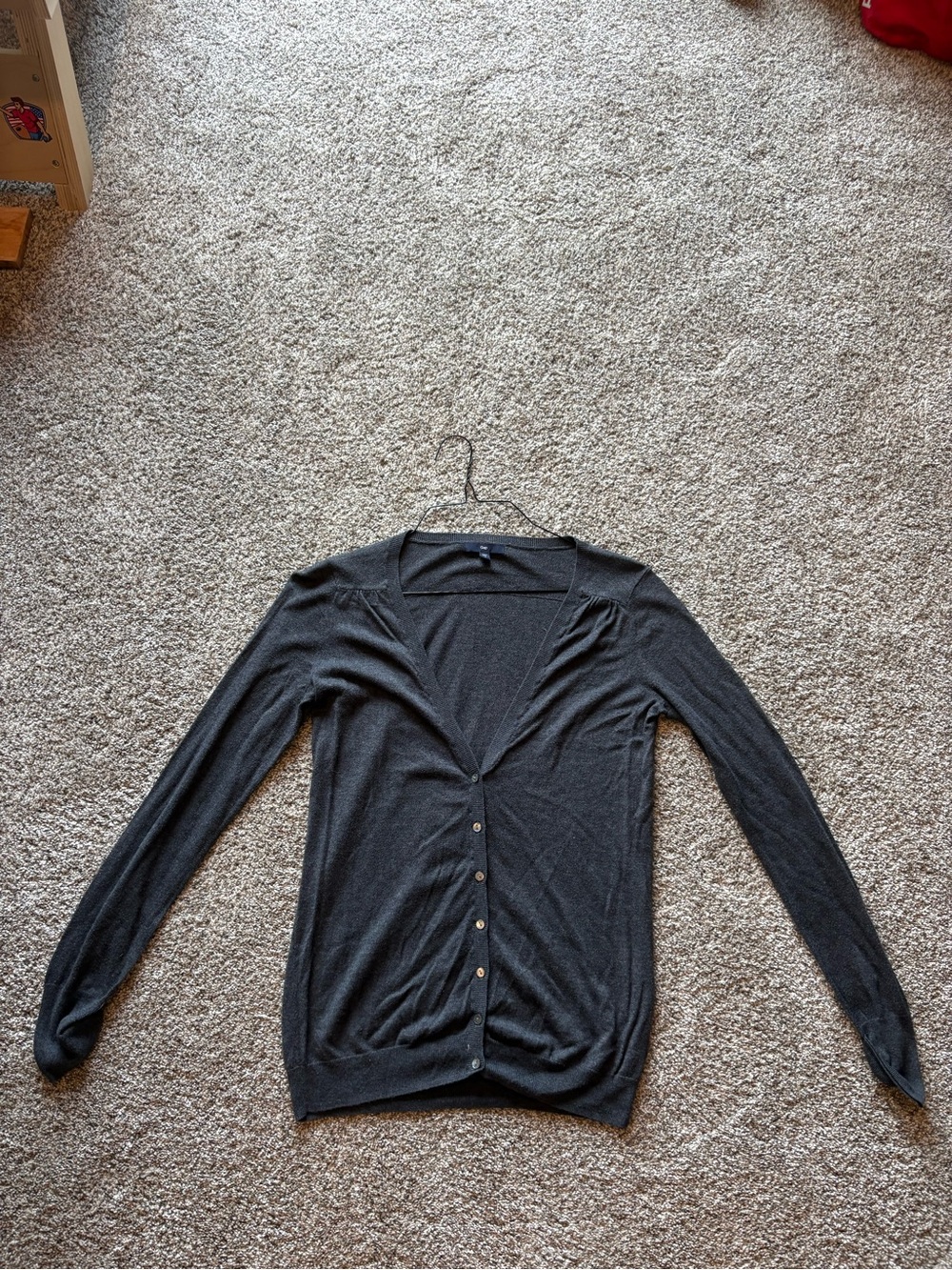 GAP Dark Gray Cardigan Sweater